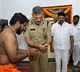 Anjan Kumar attends Talasani Saikiran Yadav Ayyappa pooja