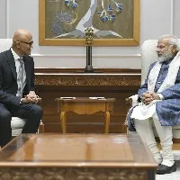 Microsoft Chairman and CEO Satya Nadella met PM Modi
