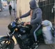 Man Uses Harley Davidson Bike for Milk Supply
