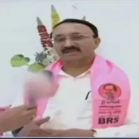 BRS AP Chief Thota Chandrasekhar visits minister Gangula Kamalakar in Karimnagar
