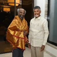 Rajinikanth met TDP chief Chandrababu