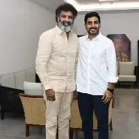 Nandamuri Tarakaratna met Nara Lokesh in Hyderabad