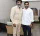 Nandamuri Tarakaratna met Nara Lokesh in Hyderabad