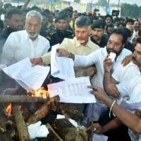 Chandrababu Naidu Celebrates Bhogi in Naravari Palli
