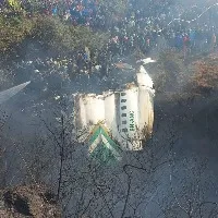 Nepal plane carrying 72 people crashes in Pokhara