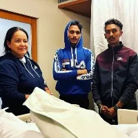 Pant acknowledged two youth who helped him at accident site