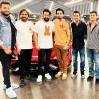 NTR Jr chills with Team India cricketers, wishes them good luck