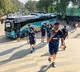 INDIA and NEW ZEALAND teams practice today at uppal