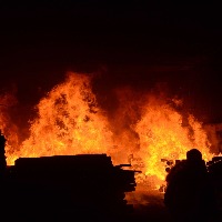 Huge fire breaks out in multi-storied Hyderabad building