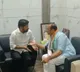 Komatireddy met Revanth Reddy in Gandhi Bhavan