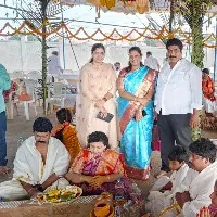 Special cults in Vijayawada seeking Lokesh Padayatra victorious