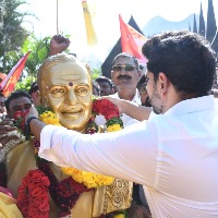 Nara Lokesh reached Nara Lokesh