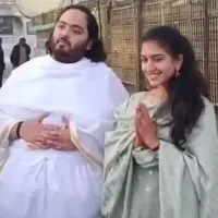 Anant Ambani, fiance offer prayers at Tirumala temple