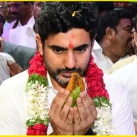 TDP Young leader Nara Lokesh Visited Tirumala