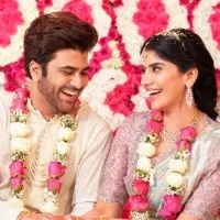 Ram Charan attends Sharwanand engagement