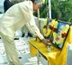 Chandrababu hoists national flag at his residence in Undavalli on 74th Republic Day