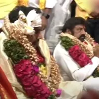 Nara Lokesh offers prayers to Lord Varadaraja Swamy