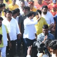 Nara Lokesh padayatra second day started