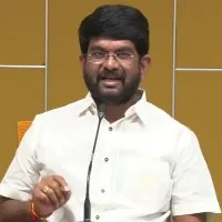 TDP MLC Mantena fires in YCP leader