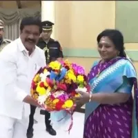 Minister Vemula Prashant Reddy invites Governor to budget sessions inaugural speach