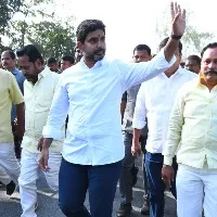 Lokesh Padayatra continues in Palamaneru constituency