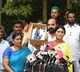 YS Sharmila presents shoe box to chief minister KCR dares him to join her padayatra in Telangana