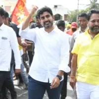 Nara Lokesh 8th day padayatra started