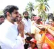 Lokesh gets grand welcome in Galla Aruna Kumari village