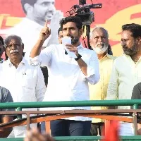 Nara Lokesh enters into a secretariat in Chittoor