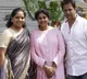 Kavitha visits actor Arjun constructed Hanuman temple in Chennai