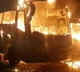 Three travel buses caught fire in Hyderabad