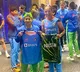 India Pakistan Players All Smiles After T20 World Cup Clash