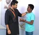 Boy gets emotional after seeing his favorite hero Ram Charan