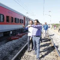 Railway track damaged due to derailment near Hyderabad restored