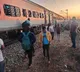 Godavari express derailed at Ghatkesar