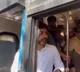 Lokesh get into RTC Bus