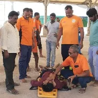 Andhra SDRF team rescues man who jumped into river