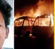 Driver Set Fire To Bharathi Travels Buses for Assulting Him
