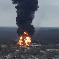 Goods train derailed in US as scares loom after possible poisonous gas leak