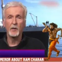 James Cameron appreciates Ram Charan as Chirnajeevi feeling proud