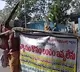 Farmer protest at indira chowk in hyderabad