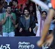 Vijay Deverakonda's presence adds glamour to volleyball match in Hyderabad