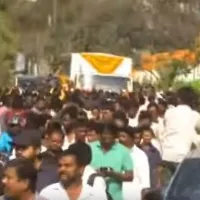 Tarakaratna funeral procession begins in Hyderabad