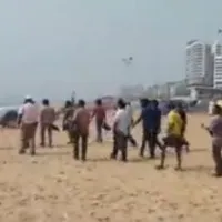 Judge orders drunk drivers go and clean RK Beach in Vizag all the day