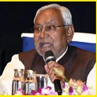Is This England Nitish Kumar fires After Farmer Speaks In English