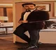 Ram Charan poses with the Spotlight Award at Hollywood Critics Awards - 2023