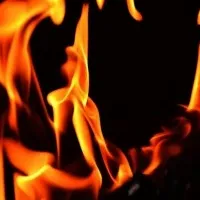 Two buses of APSRTC gutted in fire on Hyderabad-Vijayawada highway