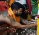 KL Rahul and Athiya performs prayers at Mahabaleshwar temple