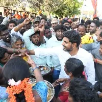 Nara Lokesh padayatra 28th day highlights
