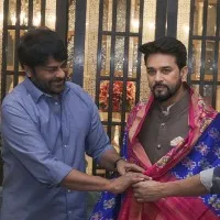 Anurag Thakur meeting with Chiranjeevi and Nagarjuna